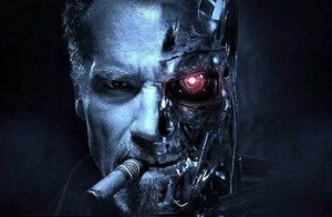 Create meme: terminator