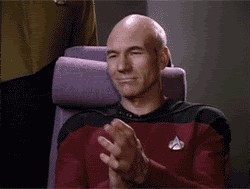 Create meme: Jean-Luc Picard, Patrick Stewart facepalm