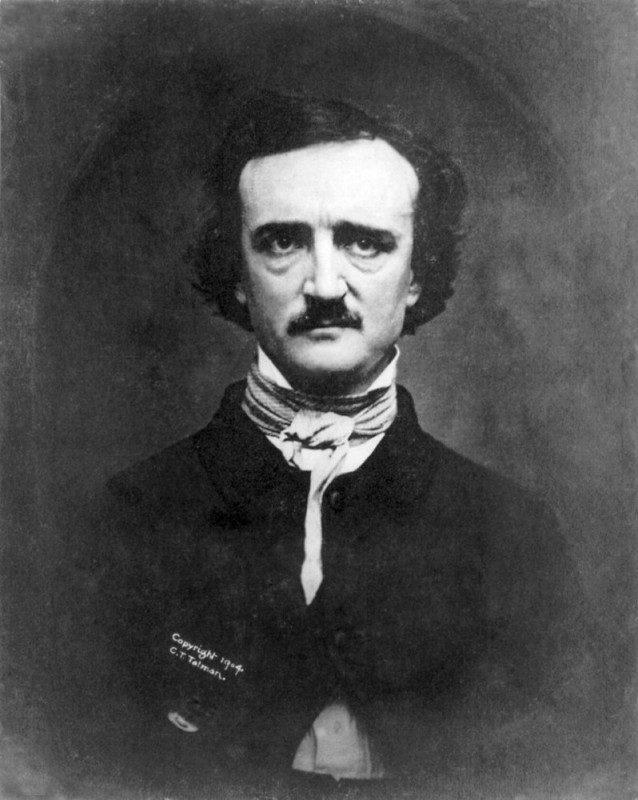 Create meme: Edgar Allan Poe (1809-1849), cadet edgar allan poe, edgar allan Poe portrait