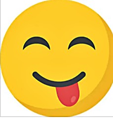 Create meme: smiley face language, smile with tongue, emoji smile