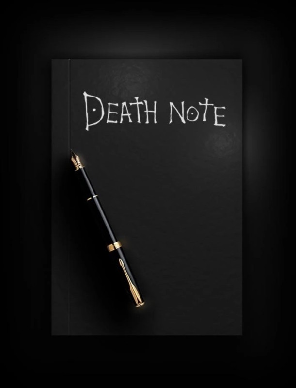 Create meme: death notebook, death note 2017, the death note notebook
