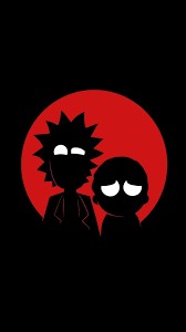 Create meme: Rick and Morty, rick and morty wallpapers for iphone, Rick and morty logo