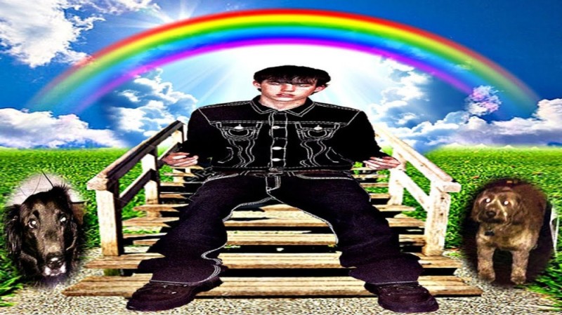 Create meme: sematary graveman, male , rainbow bridge 3 sematary