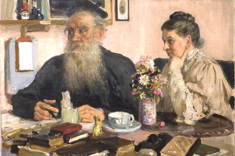 Create meme: Leo Tolstoy, Repin, tolstoy repin, Leo Tolstoy painting