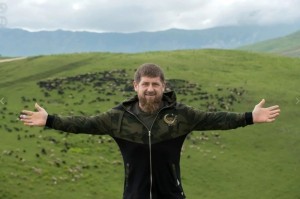 Create meme: the head of Chechnya , Ramzan , Ramzan Kadyrov