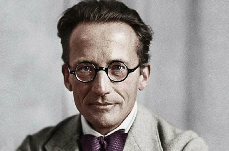 Create meme: Erwin Schrodinger, Schrodinger is a scientist, erwin schrödinger