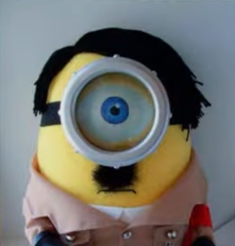 Create meme: eye minion, minion mask, minion Stuart