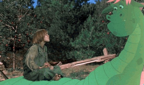 Create meme: dragon pita, Pete's Dragon cartoon 1977, Dragon Elliot