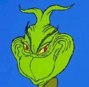 Create meme: the Grinch smile