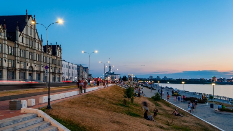 Create meme: embankment in nizhny novgorod, volzhskaya embankment, nizhnevolzhskaya embankment