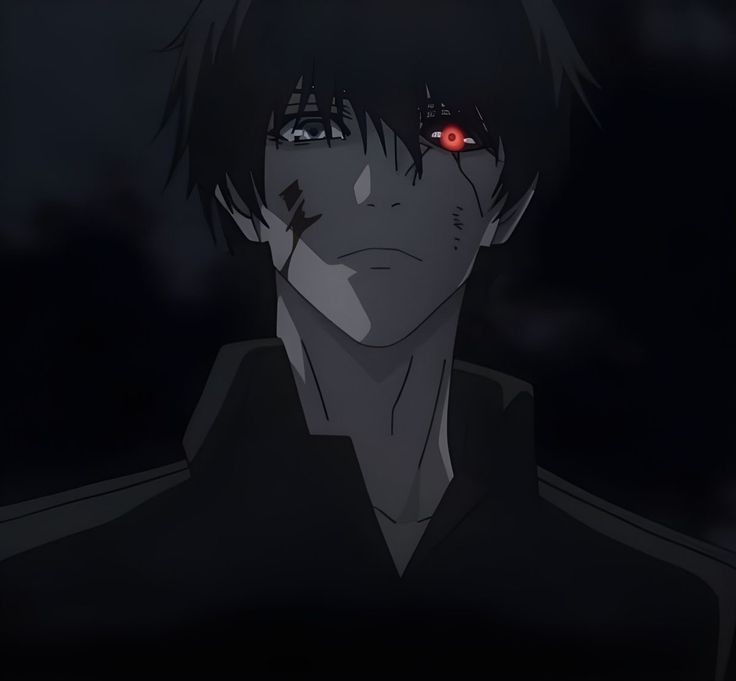 Create meme: kaneki ken the black god of death, Kaneki is the black god of death, Kaneki Ken Black