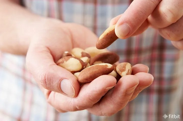 Create meme: a handful of nuts, bertholletia excelsa "Brazil nuts", Brazil nuts