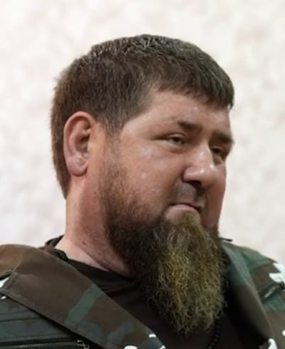 Create meme: head of chechnya ramzan kadyrov, kadyrov 's beard, male 