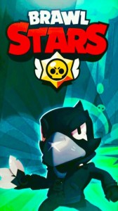 Create meme: play brawl, crow brawl stars, game brawl stars