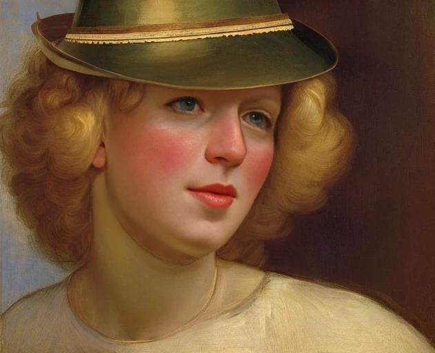 Create meme: The woman in the hat, The lady in the hat, portrait of a lady in a hat