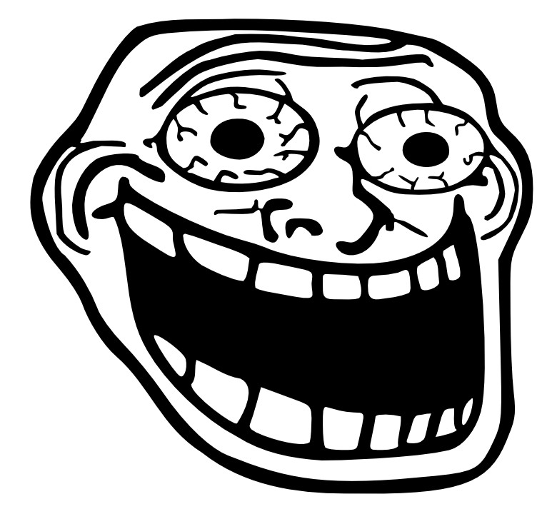 Create meme: the trollface , meme Troll , trollface monster