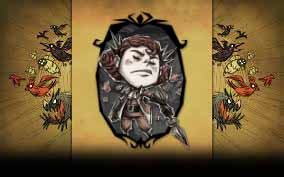 Create meme: don't starve characters arts, dont starv of together vigfrid, don't starve wigfrid shadow art
