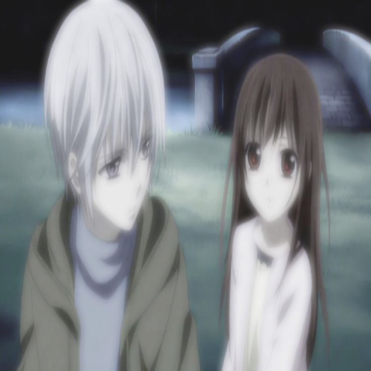 Create meme: Yuki and Zero, anime characters, yosuga no sora