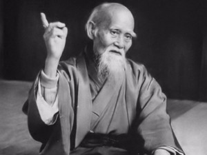 Create meme: meme Sensei, Chinese sage, Morihei Ueshiba