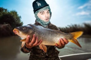 Create meme: fishing , carp