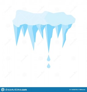 Create meme: icicles