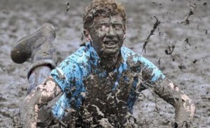 Create meme: people, face in the mud, dirt