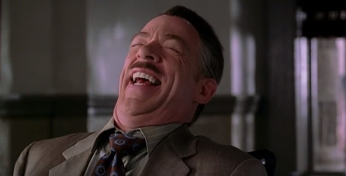 Create meme: J.K. simmons, John jameson, J. Jonah jameson