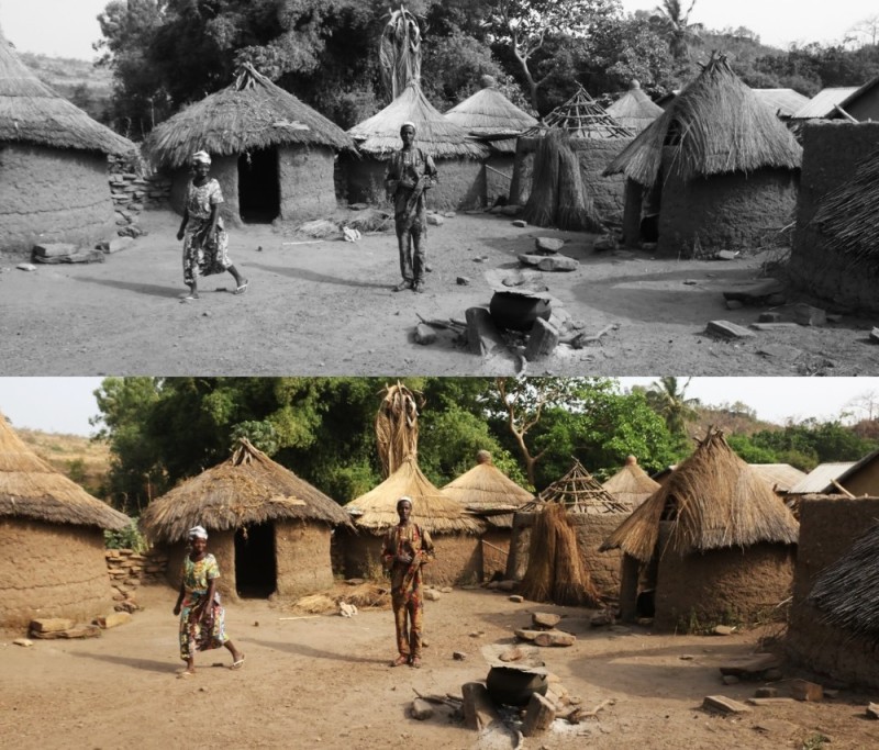 Create meme: The African village, Africa village, Burkina Faso Ouagadougou