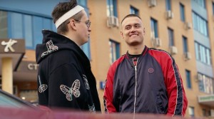 Create meme: oxxxymiron and daniboy battle, guy