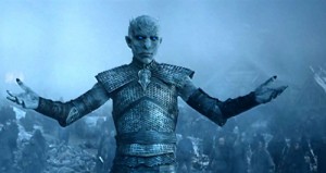 Create meme: the iron throne, the white walkers, the series game of thrones