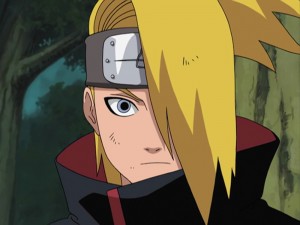 Создать мем: дейдара ивагакуре, дейдара аниме, deidara