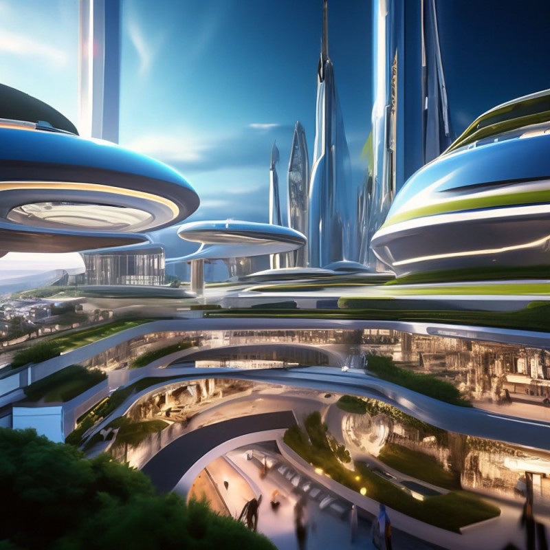 Create meme: a beautiful city of the future, a modern city of the future, cities of the future