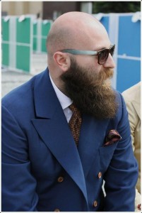 Create meme: beard, bald man, fashionable beard