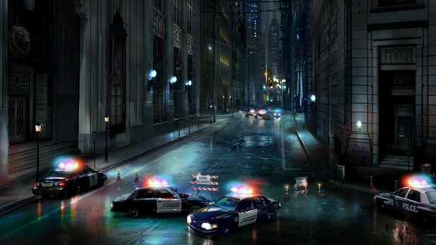 Create meme: New York Gotham City, Gotham City, need for speed undercover 2