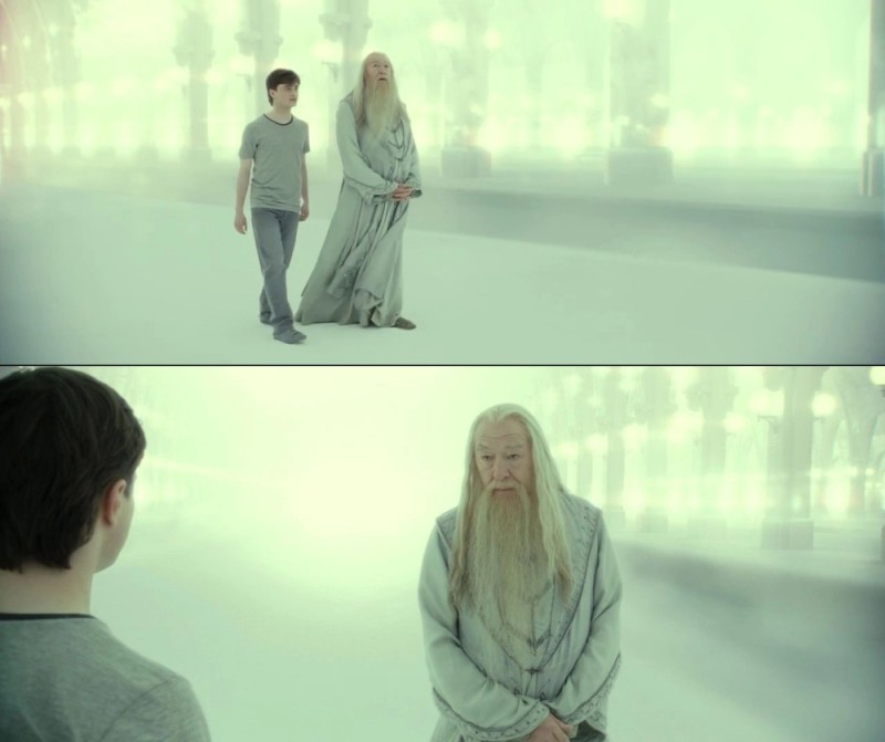 Create meme: Harry potter and dumbledore, Harry Potter and the deathly Hallows , Harry potter albus dumbledore