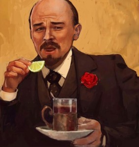 Create meme: a portrait of Lenin, Vladimir Ilyich Lenin, picture with Lenin