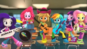 Create meme: equestria, canterlot, equestria girls