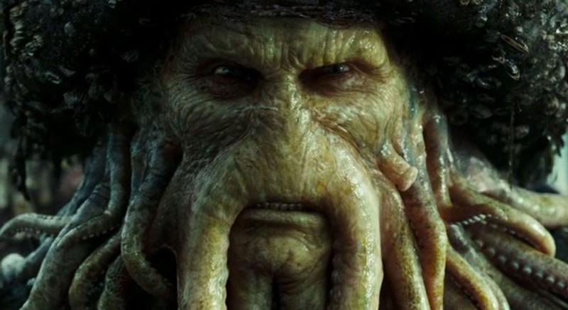 Create meme: pirates of the Caribbean Davy Jones, bill nighy pirates of the caribbean, kraken pirates of the caribbean