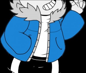 Create meme: comic sans undertail, sans, sans