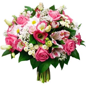 Create meme: alstroemeria bouquet with roses, a bouquet of flowers , bouquet 