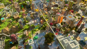 Создать мем: майнкрафт обои город, city game, minecraft city