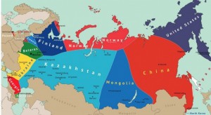 Создать мем: карта распада россии, карта мира без россии, карта