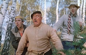 Создать мем: троица никулин вицин моргунов, пес барбос и необычный кросс фильм 1961 афиша, евгений моргунов