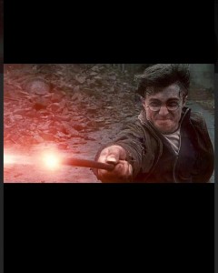 Create meme: Harry Potter and the Deathly Hallows: Part II, Harry Potter Expelliarmus art, Expelliarmus