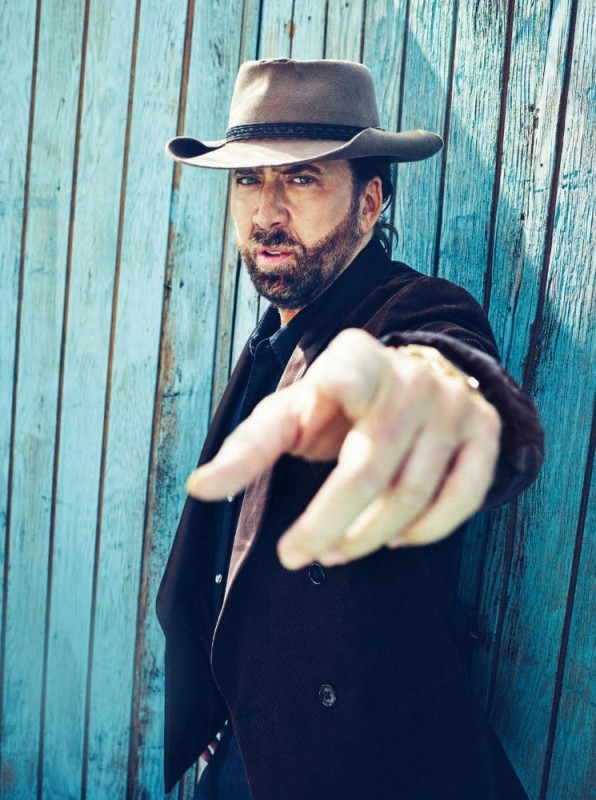 Create meme: Nicolas Cage the Cowboy, Cage Nicholas, male 