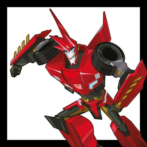 Create meme: transformer sideswipe, Transformers Prime Knockout Autobot, Sideswipe robots undercover