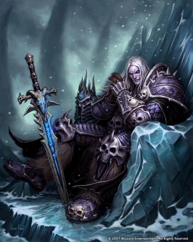 Create meme: warcraft 3 arthas, arthas menethil , The lich king of warcraft