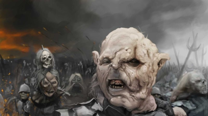 Create meme: the Lord of the rings orcs, the Lord of the rings Orc gothmog, Orcs of Uruk Hai