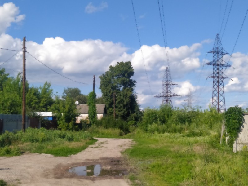 Создать мем: электроподстанция зеленино касимовский район, опора лэп, подстанция 220 кв «федино»