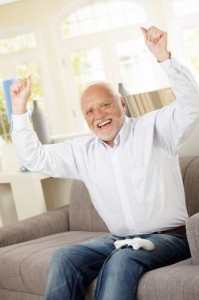 Create meme: Harold happy